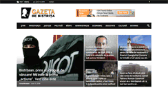 Desktop Screenshot of gazetadebistrita.ro